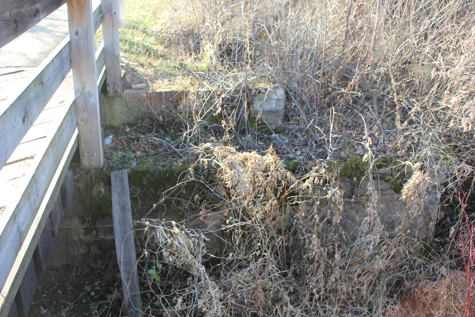 West abutment